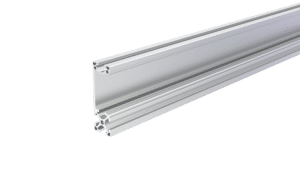 Aluminiumprofil 40x120 zugeschnitten, beidseitig M6x15, M8x50