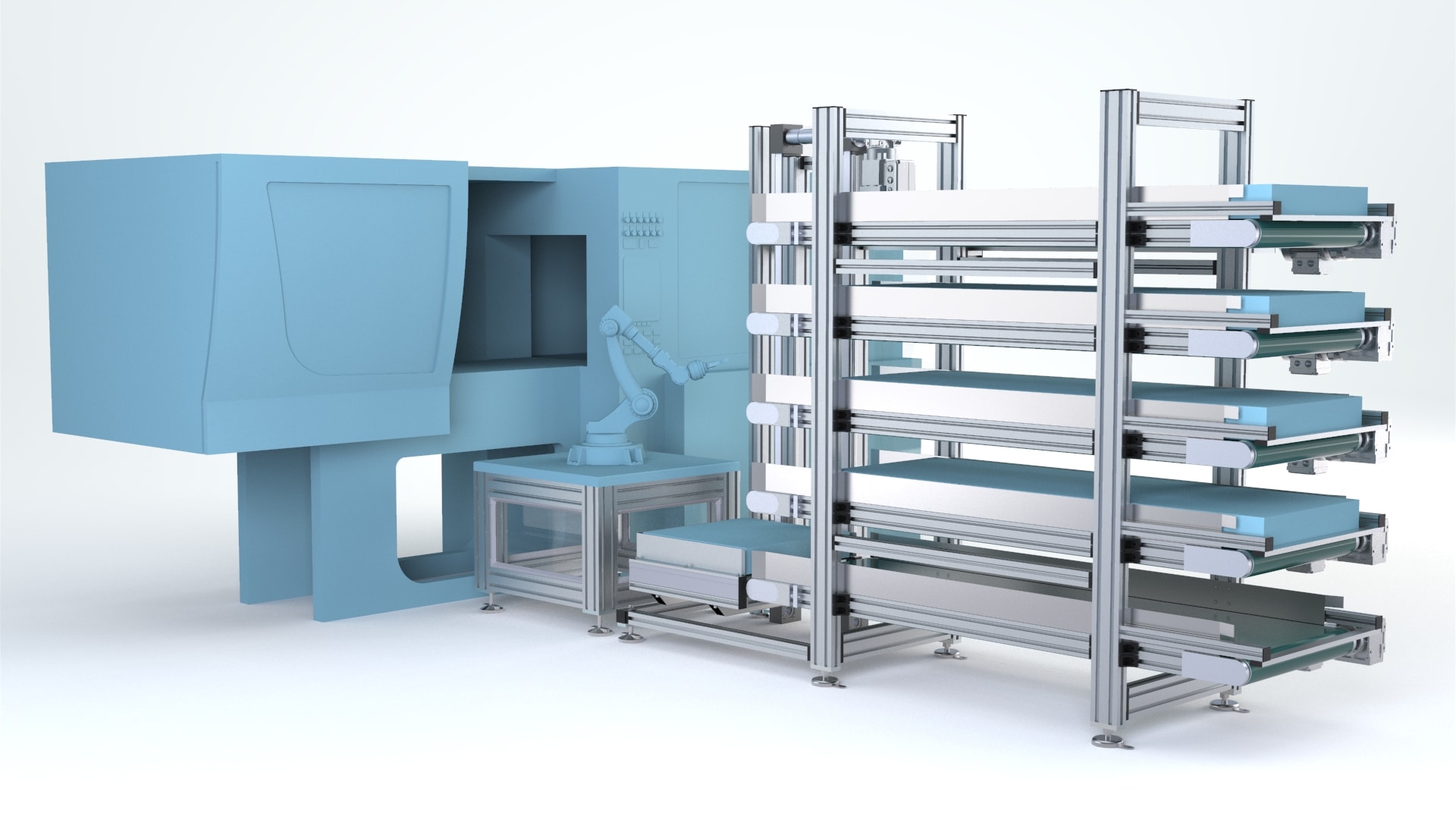 Mannlose Schicht dank individuellem Produktionspuffer