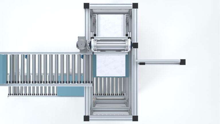 Vertikaler Kettentaktförderer