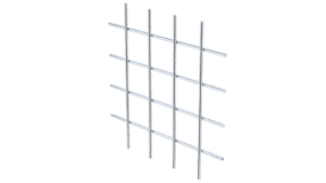 Schweißgitter aus dem Robotunits Schutzzaunsystem