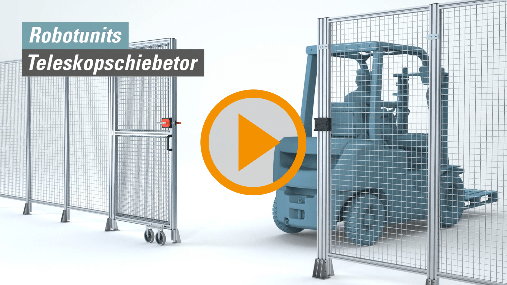 Robotunits Teleskopschiebetor Video Vorschaubild