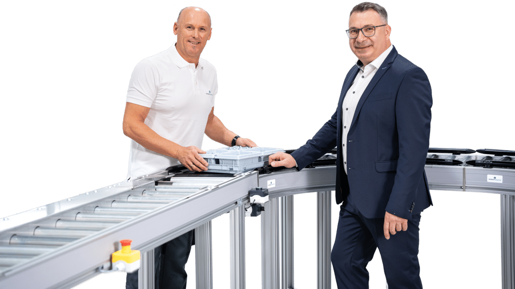 Robotunits Sales Engineer bei einem Kundenprojekt.