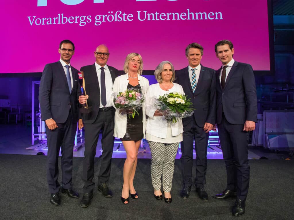 Preisverleihung zum Vorarlbergs Unternehmer des Jahres 2019: Christian Beer