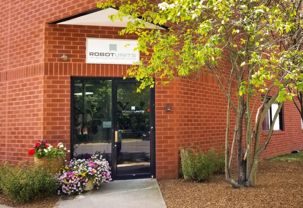 Aufnahme des Gebäudes der Robotunits Niederlassung in den USA.
