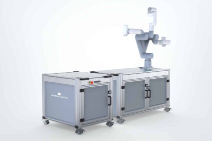 Cobot-Stationen in der Fertigung